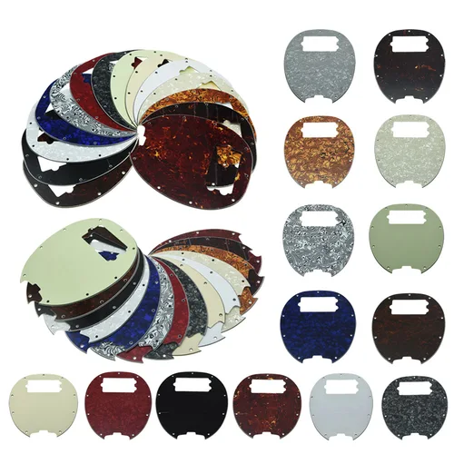 Imagen 1 del producto Golpeador de bajo KAISH MusicMan Stingray MM4, placa rascadora con tornillos para Music Man MM2, piezas de guitarra de 4 cuerdas, varios colores