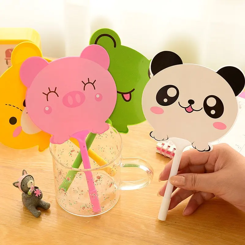 40 Pcs   Panda Frog Fan Animal Boy Girl Carton Ball Point Pen /Creative Stationery/Student Children Prize Gift