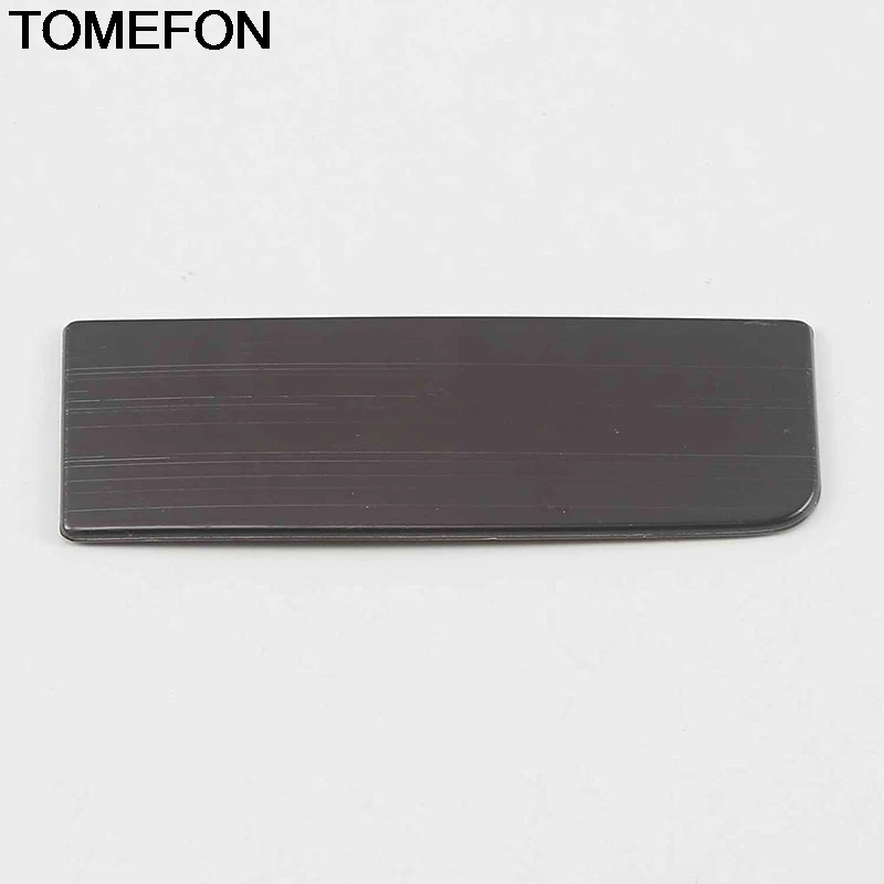 TOMEFON For Skoda Karoq 2017 2018 2019 Front Dashboard Passager Tool Glove Storage Box Handle Cover Trim Interior Accessories SS