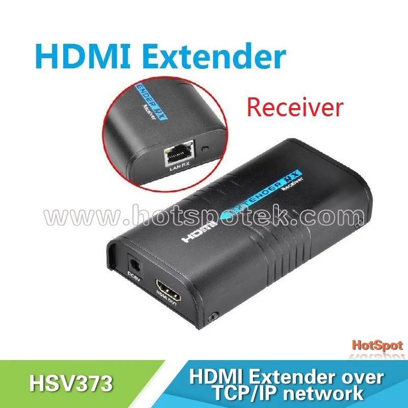 HD Extender Receiver Rx Sender TX over TCP IP cat5 cat5e cat6 RJ45 HD-MI receiver ethernet 1080P HD Splitter