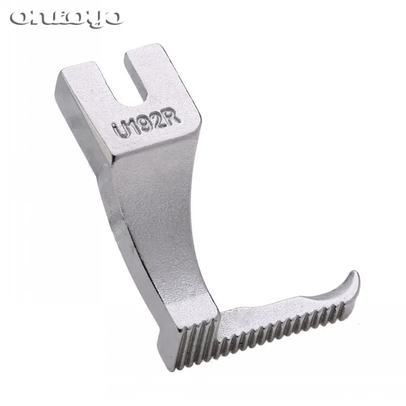 For JUKI DU141,Artisan797,1797,Right Toe Zipper Foot Unilateral Presser Foot U192R U193R For 0302 0303 0318