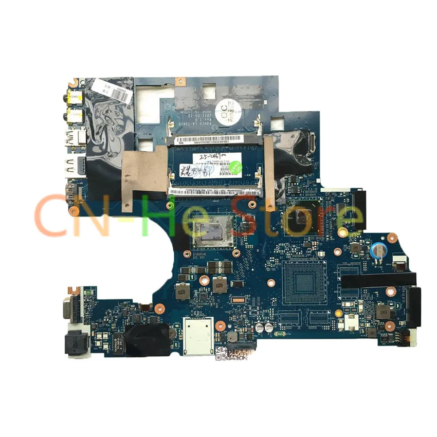 

Original FOR acer Travelmate 8481 Laptop Motherboard MBV4T02004 MB.V4T02.004 P4VC0 LA-7361P Rev 1.0 DDR3 W/ i7-2637 CPU