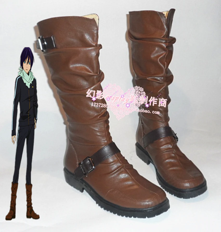 

Anime Noragami Cosplay Yato Shoes Party Boots H016