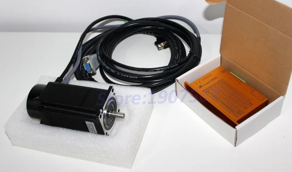 Imagem -04 - Lichuan-motor de Passo Fases 3nm Nema23 Cnc Circuito Fechado Servomotor Kit com Codificador