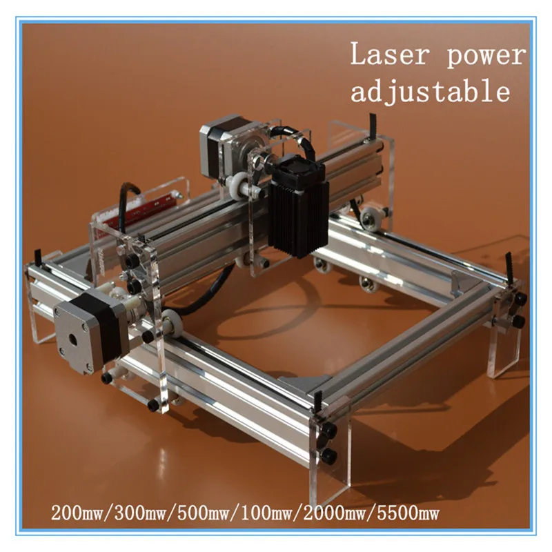 

5000mw 2016 New Laser Engraving Machine Laser Cutting Machine 17*20CM Engraving Area Mini Laser Engraving Machine