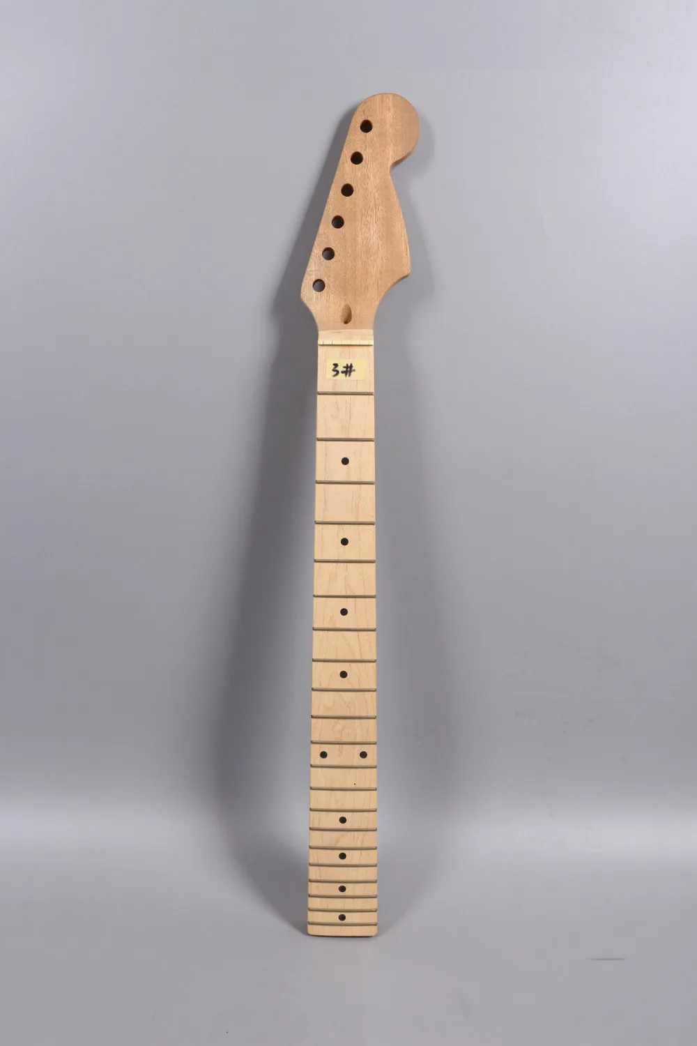 

Electric guitar neck mahogany made and maple wood Fretboard 21 fret 25.5" nut width 42mm heel 55-56mm