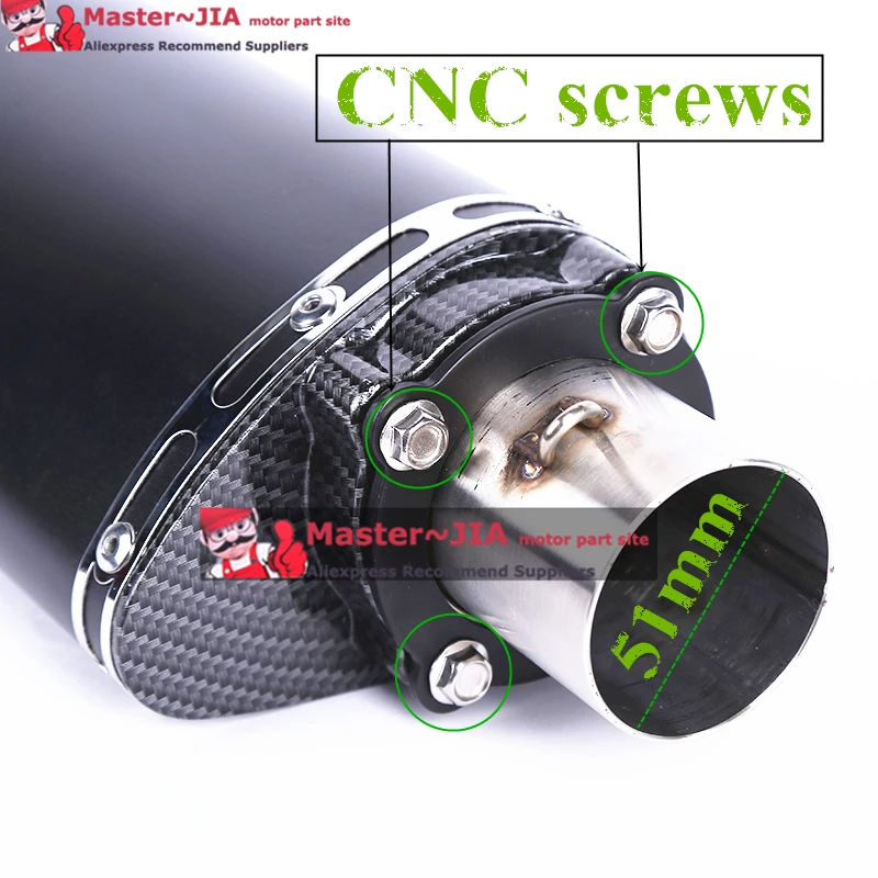 UNIVERSAL MOTORCYCLE EXHAUST RACING MUFFLER Modified Scooter GP DIRT BIKE MUFFLER FOR MOST MOTORCYCLE