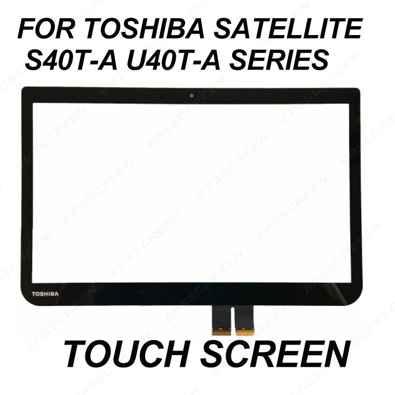 replacement FOR Toshiba Satellite S40T-A U40T-A SERIES Touch Screen Digitizer FRONT Glass panel 14.0 fix display