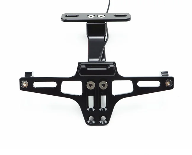 Universal For YAMAHA MT-01 MT-03 MT-07 MT-09 MT-10 Adjustable Angle License Number Plate Frame Holder Bracket