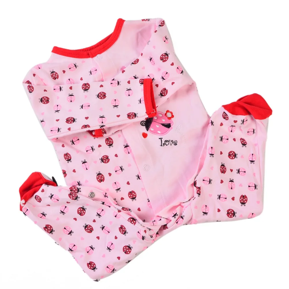 

KEIUMI 22-23 Inch Reborn Baby Doll Clothes For Girl Fashion Pink Baby Clothes bebe Rompers Doll Accessories