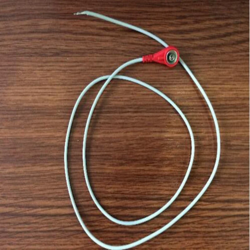 10 개/묶음 무료 배송 측정 ECG/심장 전기 와이어 쉴드, 전문 기기/실험용 플러그 없음