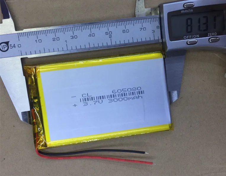 605080 tablet komputer baterie MP5 oryginalny N50 bateria 7 cal tablet komputer baterie akumulator litowo-jonowy