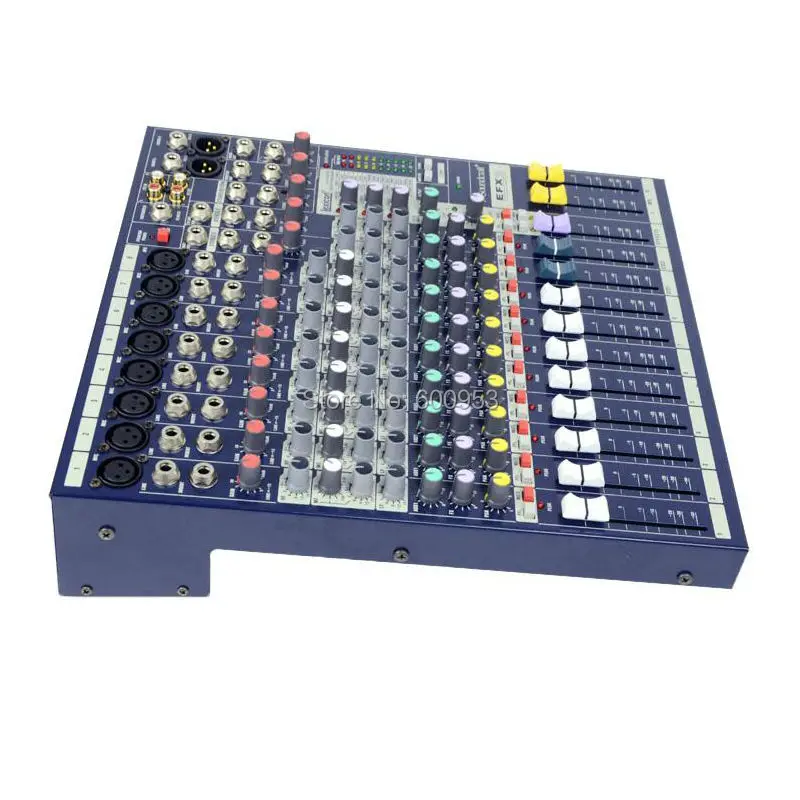 Professional EFX8 8 Channel Karaoke Microphone Sound Mixer Mixing Console Processor
