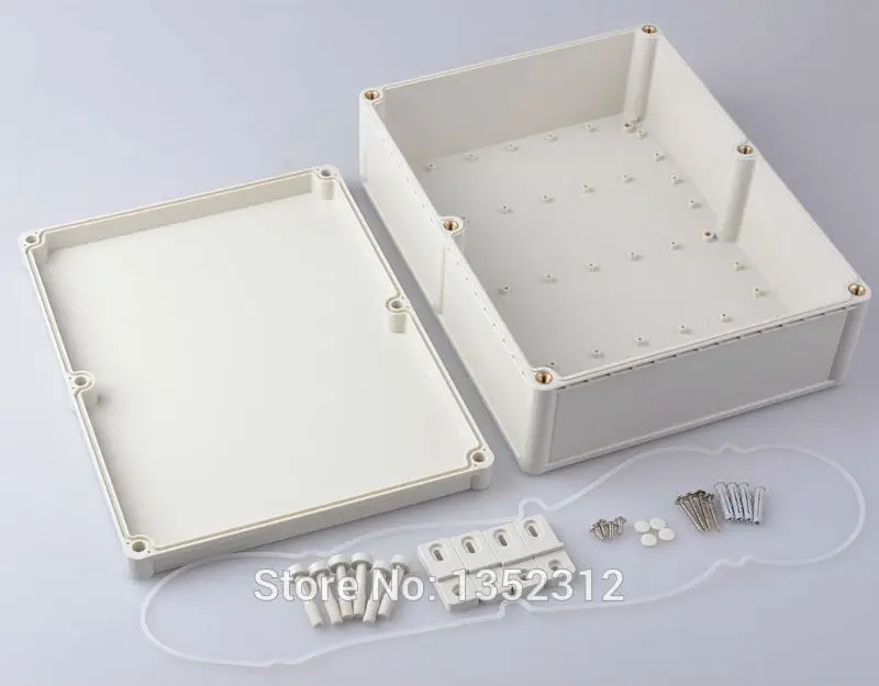 One pcs 331*256*111mm IP68 plastic waterproof enclosure electrical meter waterproof box instrument project junction box