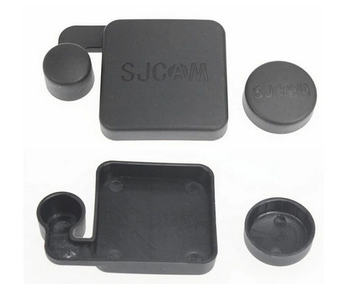 Protective Camera Lens Cap Cover + Housing Case Cover set for SJCam SJ4000 WiFi Camera