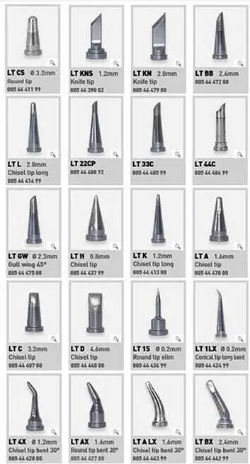 50pcs Soldering Tips Universal High Quality Lead Free LTS,LTK,LTO,LTH,LTI,LTA,LTB,LTC,LTKN,LTL,LTM, LTH for WELLER Welding Tips