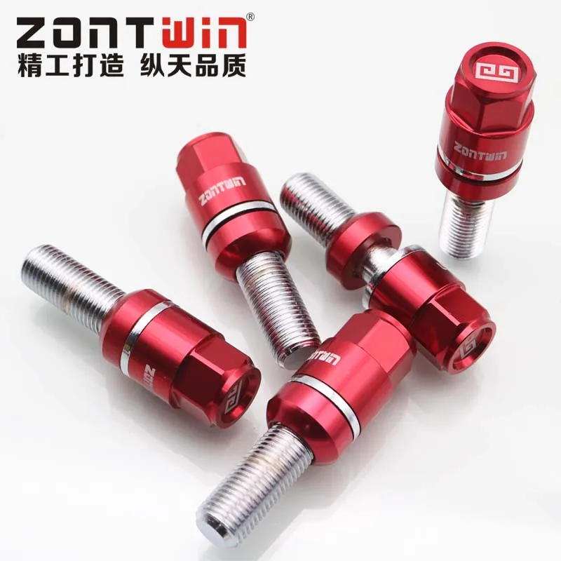 16/20Pieces 7075-T6 forged aluminum alloy strengthen car Wheel Bolts Nuts Screws suit for VW-BMW-Benz-Audi-Porsche