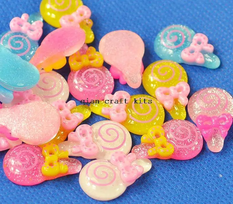 300pcs Ice Cream Bar Treat, 20mm Popsicle Charm, Lolly Charm, Ice Cream resin flatback decoration, kawaii cabochon