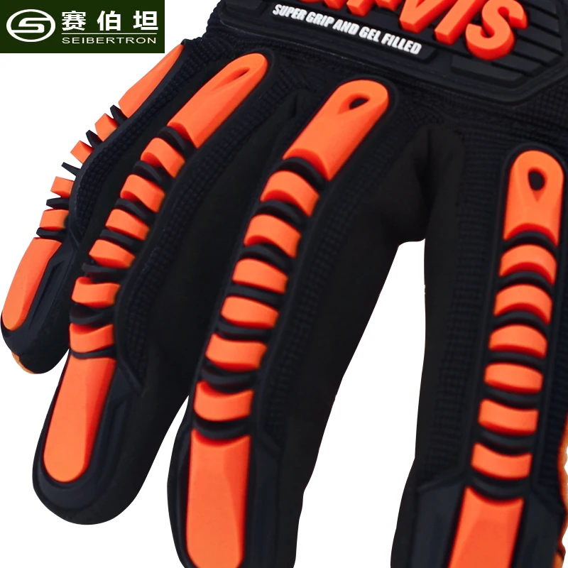 Seibertron Damping Oil-proof Gloves Anti-impact Impact Resistance Intimate Design Protect The Hand Outdoor Cycle Sport Gloves