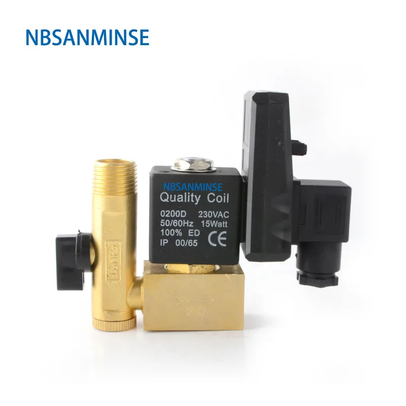 

SR-D-15 G1/2" Auto Drain Air Compressor Brass Vent Device Valve Big Valve Body Solenoid Automatic Drainer NBSANMINSE