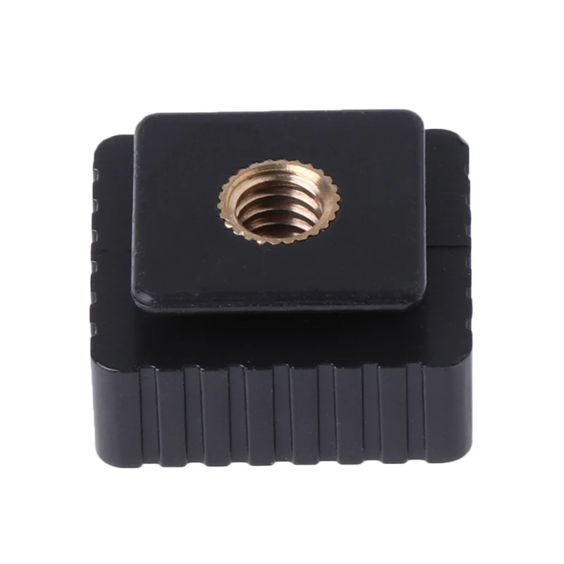 Hot Shoe Mount Adapter To 1/4" Screw Head Thread For Studio Light Stand - L060 New hot