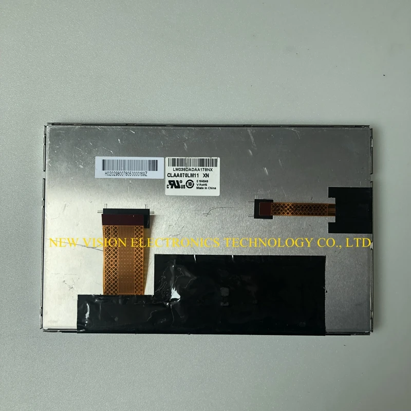 

CLAA070LM11 XN Original 7 inch LCD Display for Car GPS Navigation