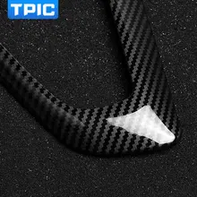 Carbon Fiber ABS Cover Sticker for BMW #5