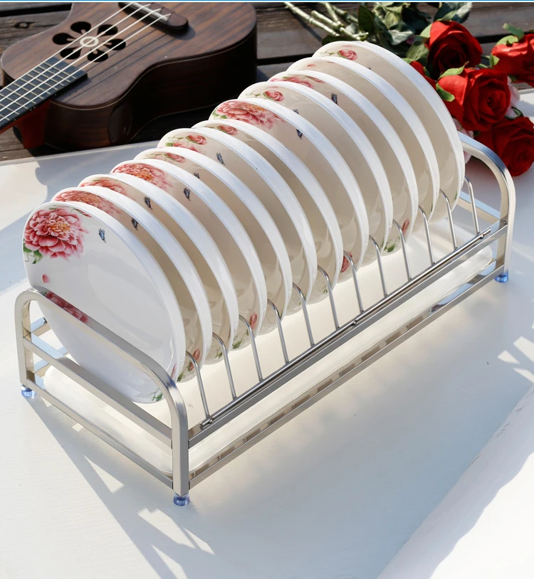 

Stainless steel Multifunction Under Sink Tableware Shelf Dish Plate Bowl Kitchen Storage Holders