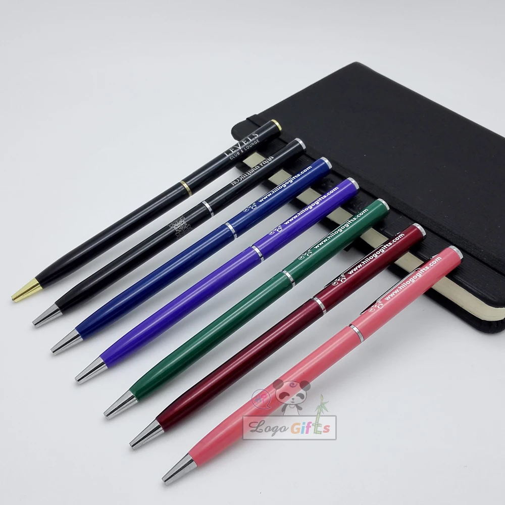 NEW Fashion indian wedding favors colorful metal pen personalized with your bride&bridegroom's name 50pcs a lot