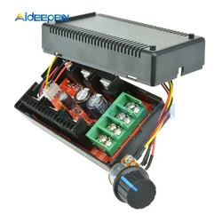 DC 10V-50V 40A 2000W Max DC Motor Speed Controller PWM HHO RC PWM Regulator Control 12V 24V 48V With Cable Black Case