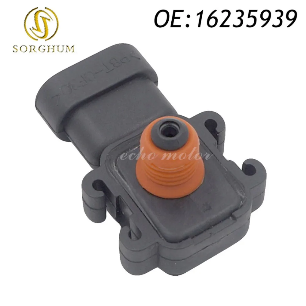 New Intake Manifold Pressure MAP Sensor For OPEL VAUXHALL ASTRA G CORSA C COMBO GMC SAVANA SIERRA 16235939 97180655 6238166