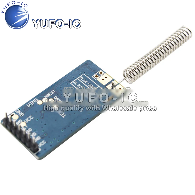 Wireless 1-chip Serial module/433 Long distance/800M Alternative Bluetooth-compatible/cost-effective/wireless Transmission