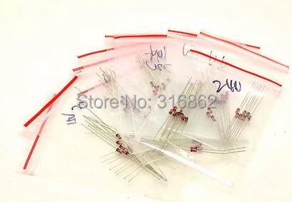 1W Zener diode 3.3V to 30V 14valuesX10pcs=140pcs Zener diode Assorted Kit Free Shipping