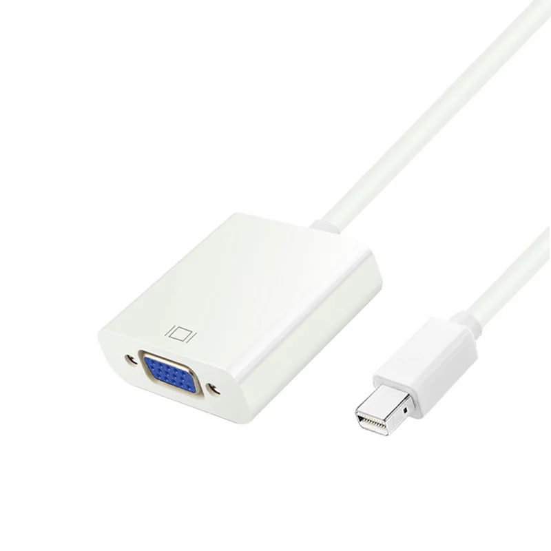 

DP to VAG cable For MacBook Air Pro iMac Mac Mini Thunderbolt Mini DisplayPort Display Port Mini DP To VGA Cable Adapter 1080P