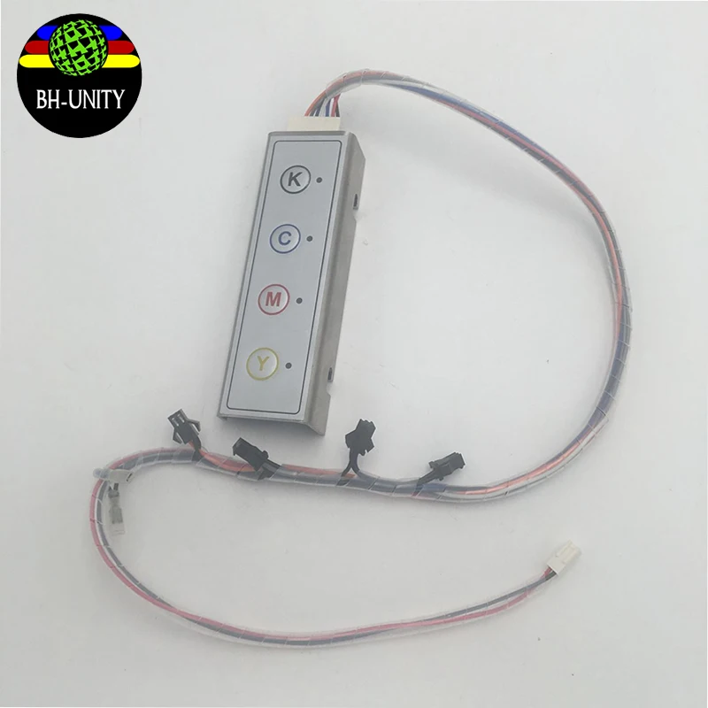 

Infinity Challenger Phaeton ink controller 4 color C M Y K for spt printhead ink pressure button switch 1pc