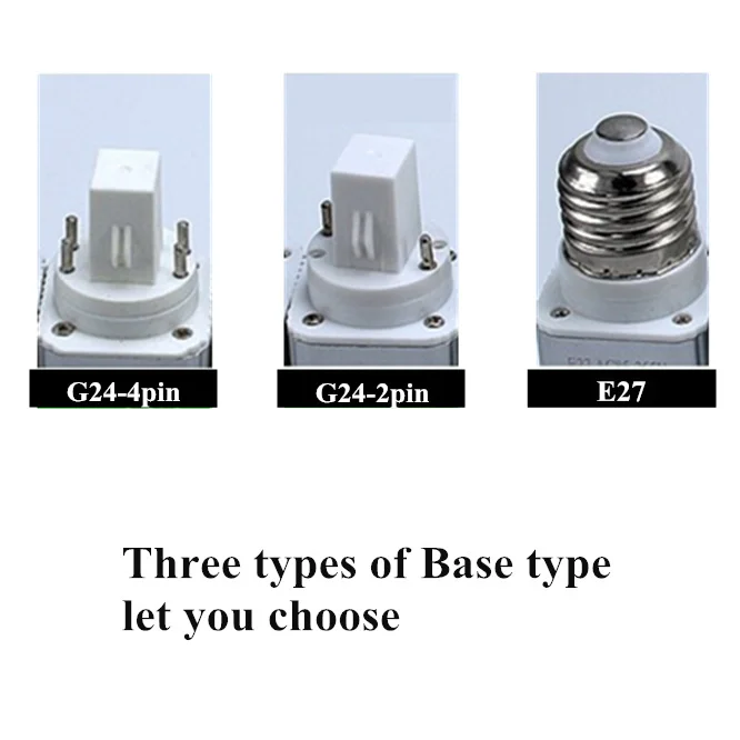 ขายร้อนโคมไฟ Led light E27 G24-2/4pin led หลอดไฟ 5 W 7 W 9 W 10 W 12 วัตต์หลอดไฟ LED ข้าวโพดโคมไฟ IP20 2835 ลูกปัดโคมไฟ 220 V