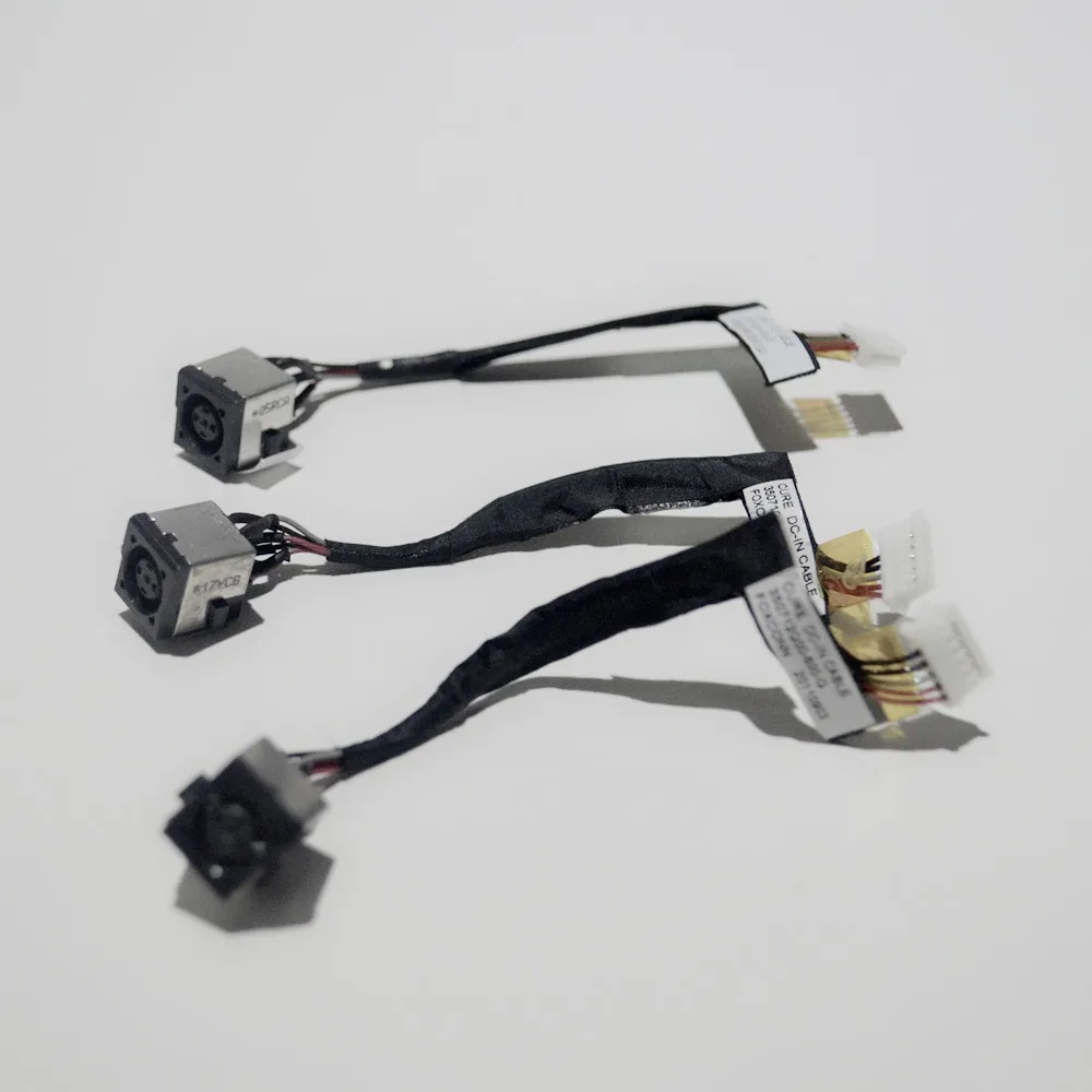 PJ453 Laptop dc power jack conector com cabo Para HP ProBook 6560b