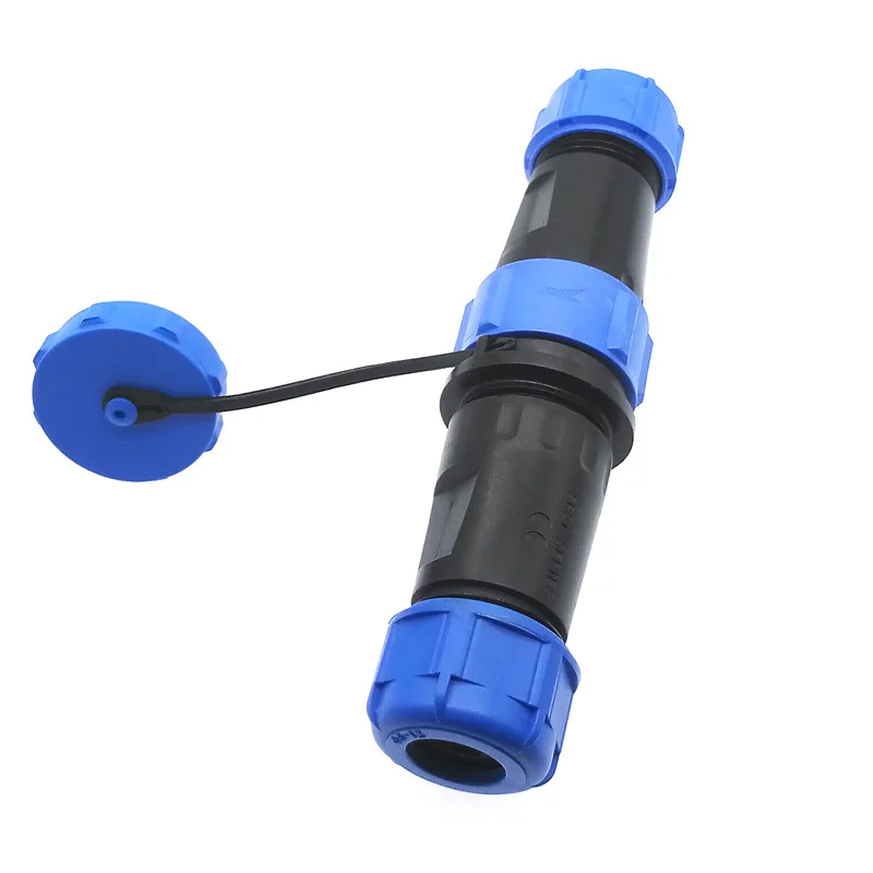 SP2110 SP2111 Waterproof docking connector 2 pin 3pin 4pin 5pin 7pin 9pin 12pin IP68 power cable connector SP21