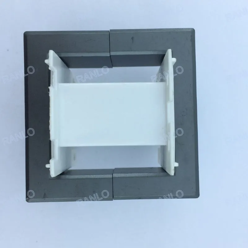 EE55 1500W high quality frame TDG EE55/55/21A TP4 magnetic ferrite core 7+7pin transformer bobbin thru-hole horizontal