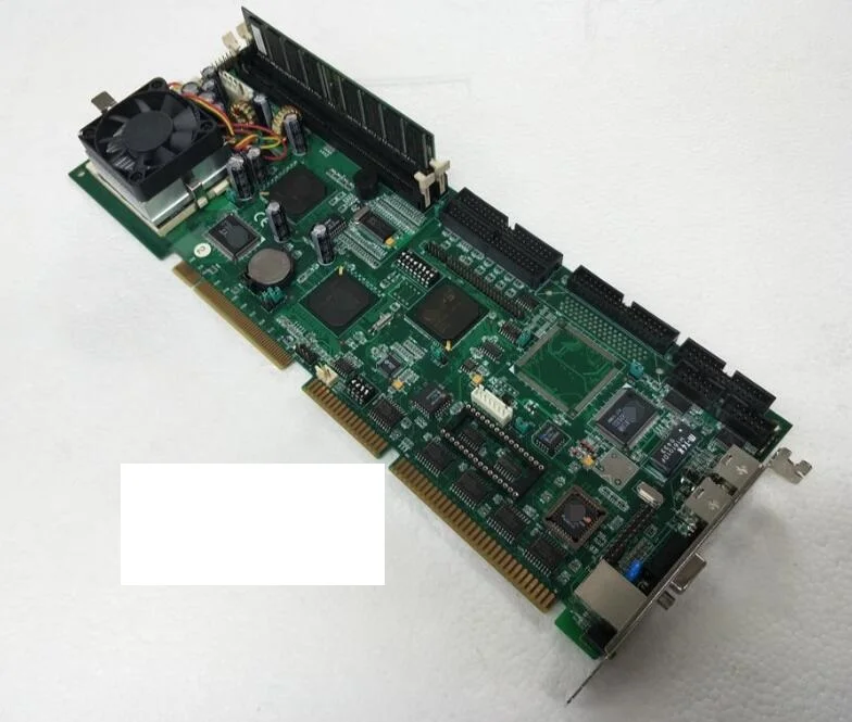 PCI-736 100% OK IPC Board  Full-size CPU Card ISA PCI Industrial Embedded Mainboard PICMG 1.0 With CPU RAM