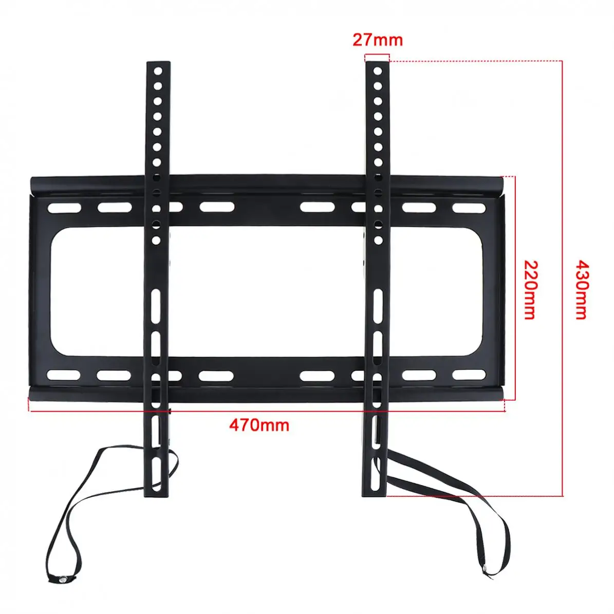 Universal 45KG 1.5mm Cold Ligation Board TV Wall Mount Bracket Flat Panel TV Frame for 26 - 60 Inch LCD LED Monitor Flat Pan