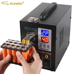 SUNKKO 737G Batterie Spot schweißer 1,5 kw LED licht Spot Schweißen Maschine für 18650 batterie pack schweißen präzision puls spot schweißer