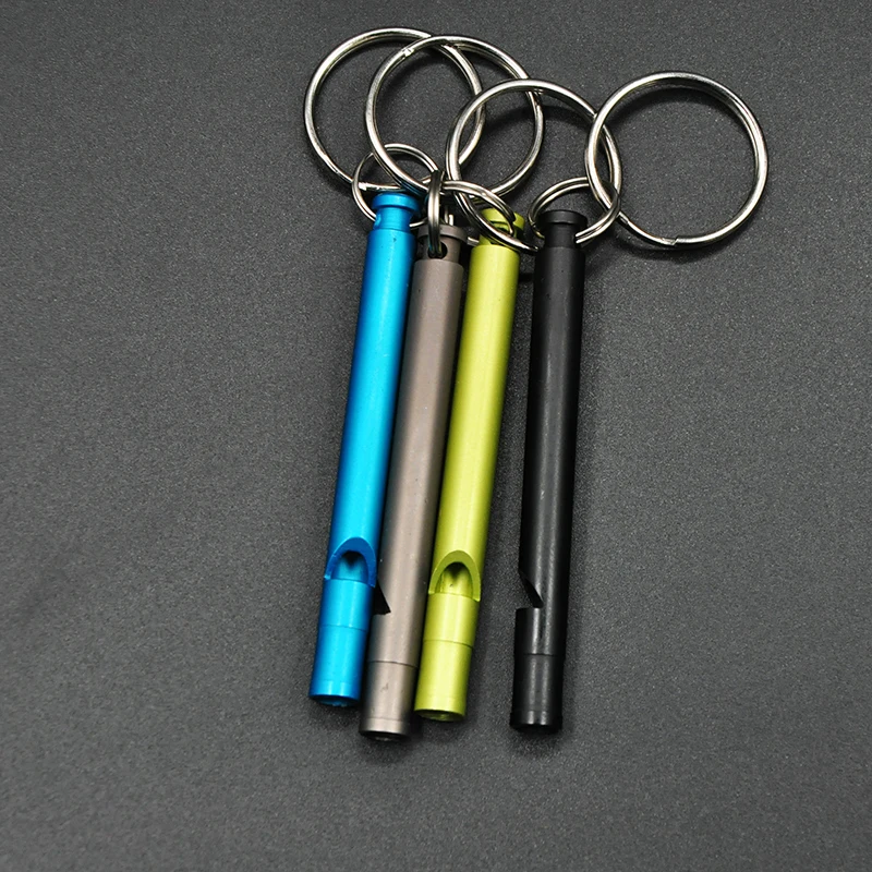 Travel Should Emergency Survival Whistle Sub-thin Aluminum High For Audio Training Educational Metal Whistling Unisex 2021