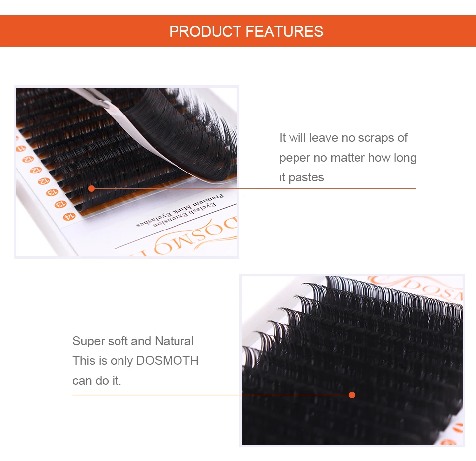 5case 16rows set,High quality mink eyelash extension,individual eyelashes,natural eyelashes,fake false eyelashes