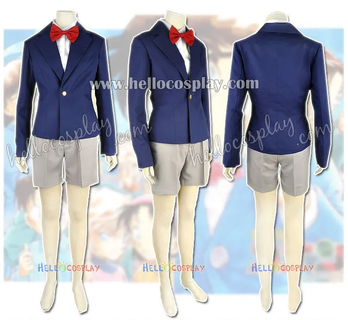 

Case Closed Cosplay Conan Edogawa Costume H008