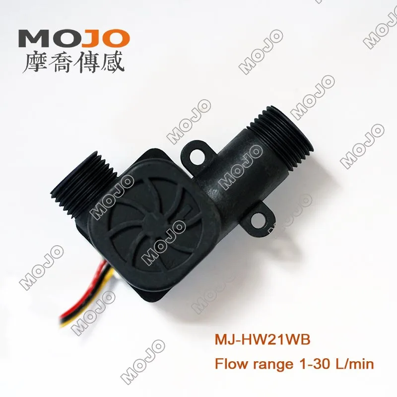 

Flow Meter MJ-HW21WB(5pcs/lot) OD:1/2" 1-30L/min New Intelligent water dispenser Hall flow sensor