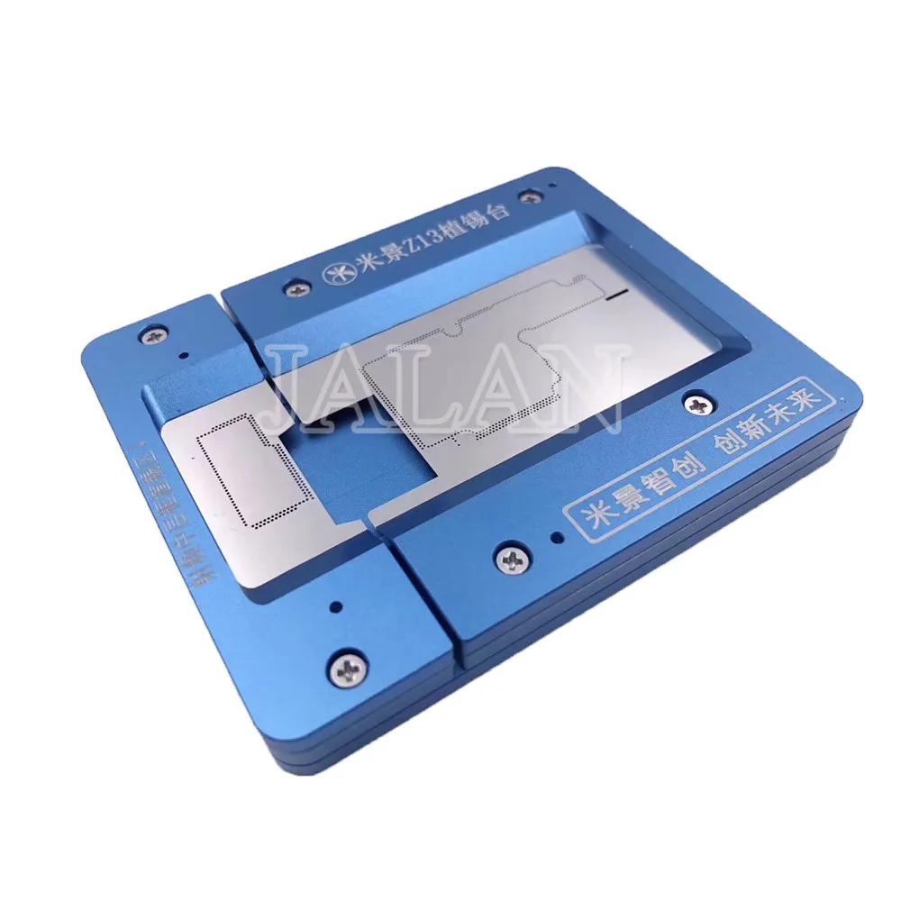 New plan tin network repair fixture for iPhone X XS XS-MAX motherboard middle layer fast planting tin fixed platform  repair