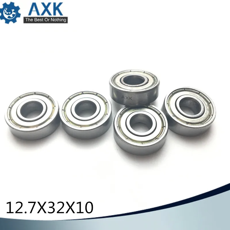 Wheelchair Rear Wheel Drum Bearing ID 1/2 inch ( 2 Pcs ) 12.7x32x10 mm Wheelchair Accessories 6201 ZZ Pressure Wheel Bearings