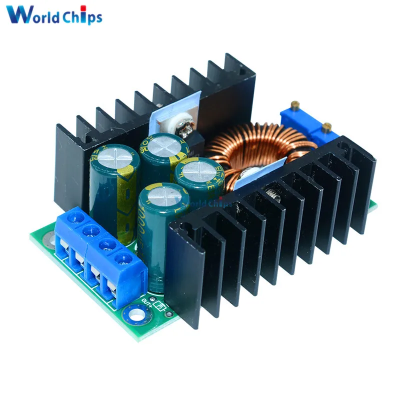 300 W XL4016 DC-DC Max 9 A Step Down Buck Converter 5–40 V auf 1,2–35 V, einstellbares Netzteilmodul, LED-Treiber für Arduino