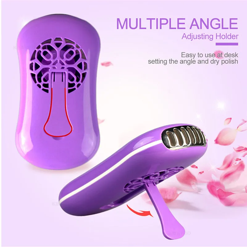 Sèche-ongles portable à air, mini ventilateur, souffleur de colle USB, séchage rapide, faux cils, extension de cils, mascara, faux lissage, séchoir, outils de maquillage, nouveau